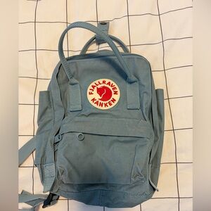 Fjallraven mini kanken backpack - sky blue